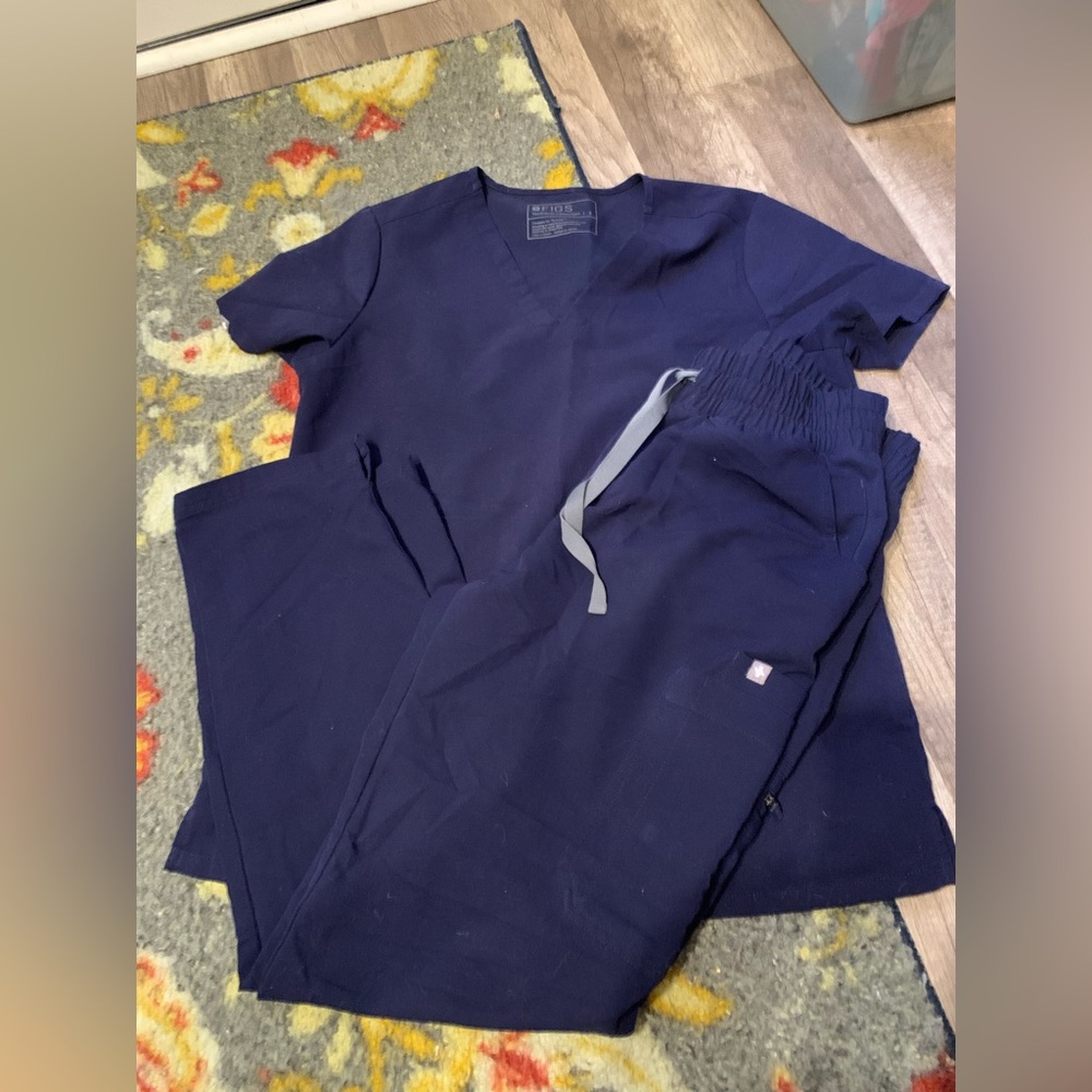Figs Women's Navy Top